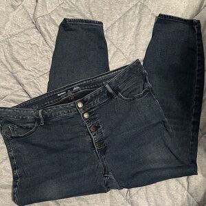 Old Navy High Rise Dark Indigo Women's Jeans